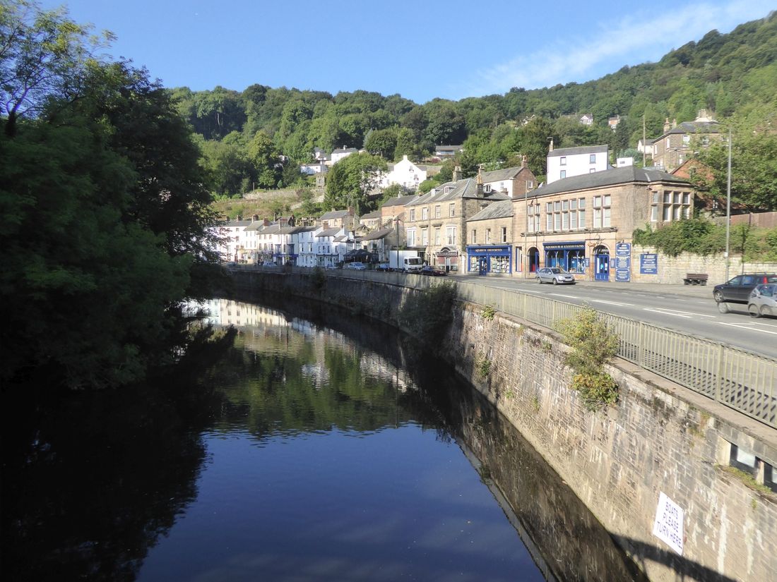 The River Derwent at Matlock Bath